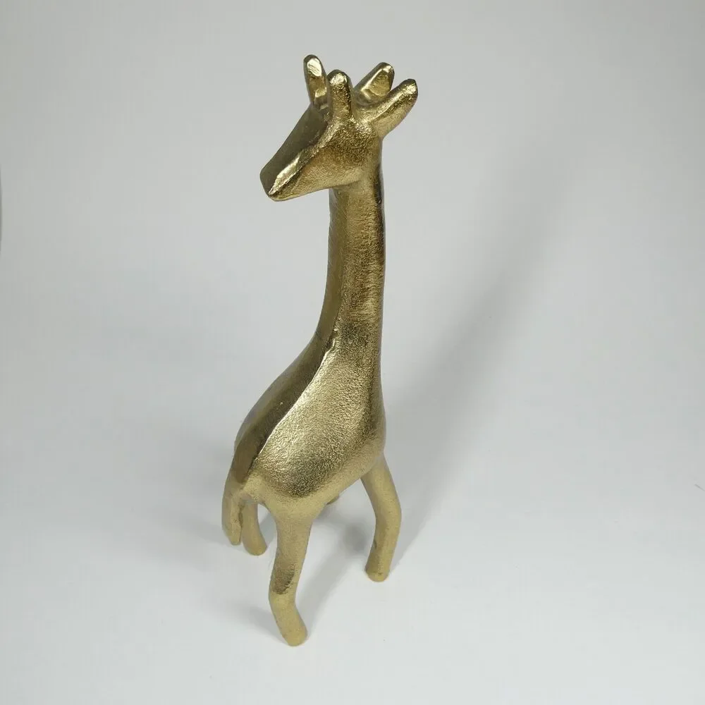 Brass Giraffe Figurine 9
